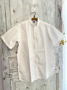 Antique French man WORK WEAR COTTON SHIRT Novaltex c 1950