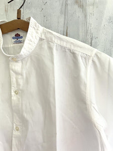 Antique French man WORK WEAR COTTON SHIRT Novaltex c 1950