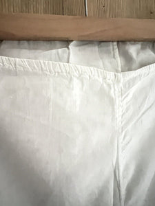 Antique French cotton PANTY culotte OPENWORKS c1900