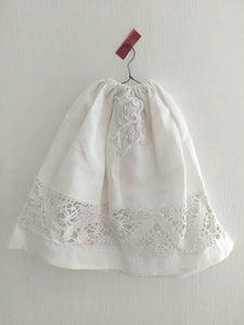 (Copy) Old linen doll petticoat