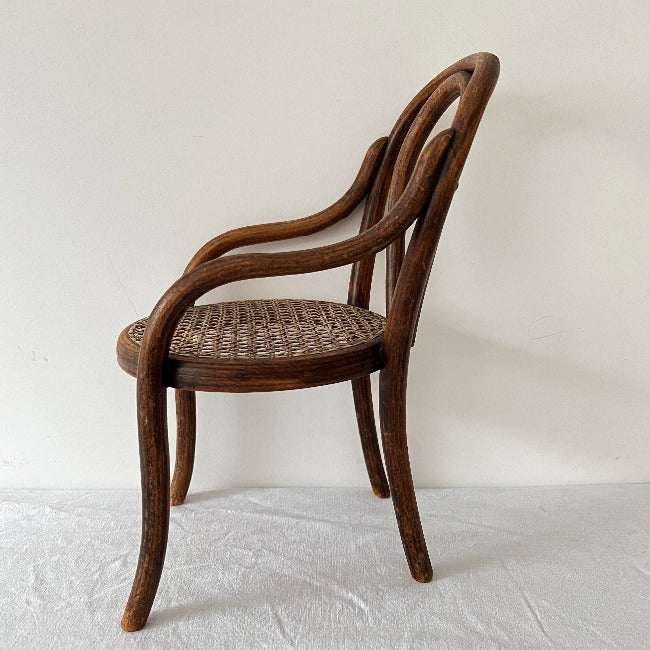 Chaise de poupée en bois Les Toiles Blanches