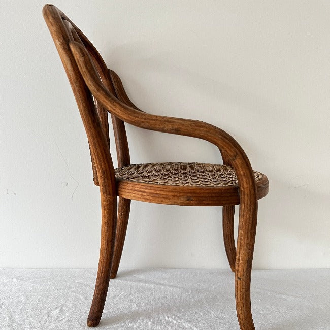 Chaise de poupée en bois Les Toiles Blanches