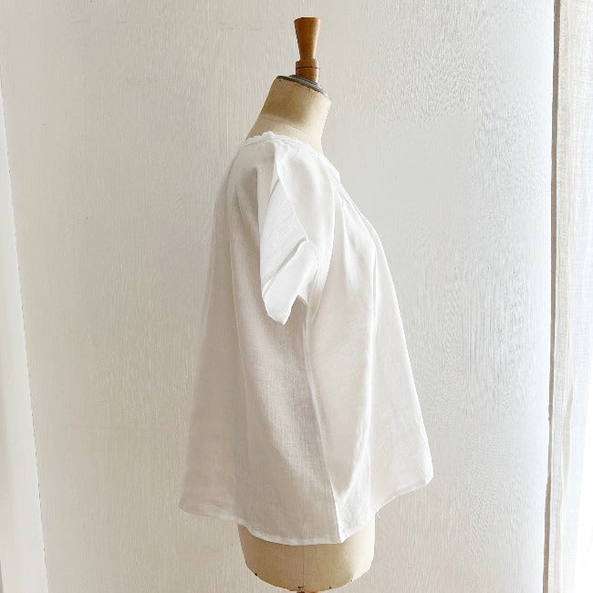 Linen veil Jeanne blouse